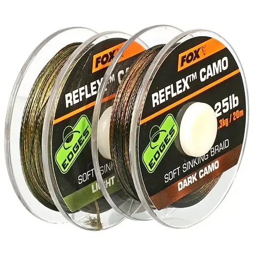 Повідцевий матеріал Fox International Edges Reflex Camo 25lb Camo