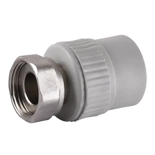Муфта з накидною гайкою Vsplast PPR ф25х3/4″ 000003174 - фото 1
