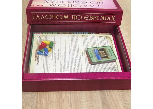 Настольная игра Artos Games Галопом по Европам (укр.) (62084) - фото 3