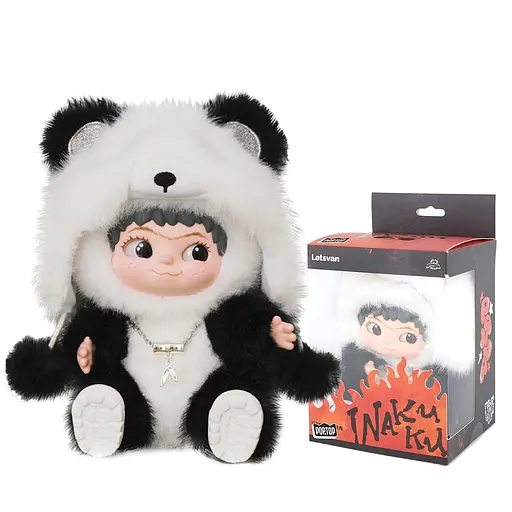 М'яка іграшка лімітована Pop Top Letsvan серії Wakuku - Панда