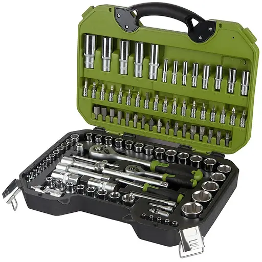 Набор инструментов Alloid 1/2, 1/4, 108 предметов (TSN-108) - фото 2