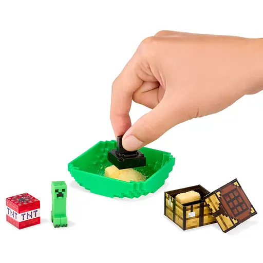 Ігровий набір-сюрприз "Створи піксельну пригоду" Miniverse 557272 серія "Mini Minecraft" - фото 5