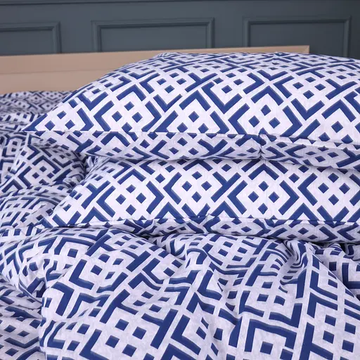 Підковдра MirSon Ranforce Elite Abstract Blue 110х140 см (2200013163985) - фото 6