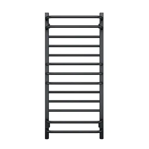 Водяна рушникосушка Navin Грандіс 500x1000, чорний муар 12-228053-3680, Чорний матовий - фото 2