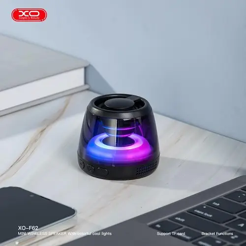 Акустична система XO F62 mini Magnetic Portable bluetooth Audio 5W Чорна - фото 3
