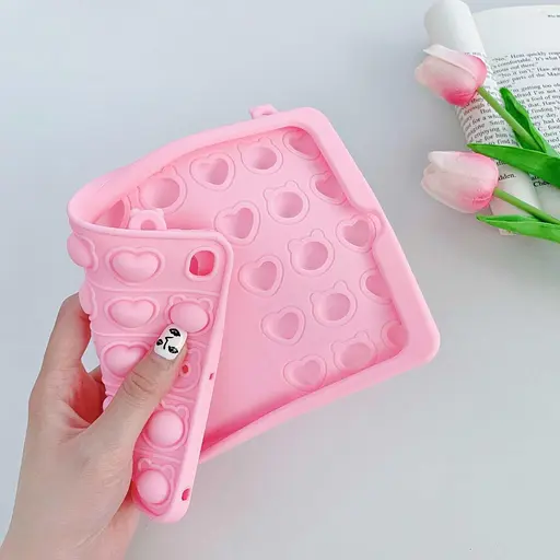 Чохол SoftGel Kids дитячий pop-it Samsung Galaxy Tab A9 8.7 SM X110 X115 Веселковий - фото 5