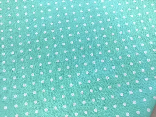 Хлопковая пеленка Moontime 100х80см "Горошек мятный" - фото 2