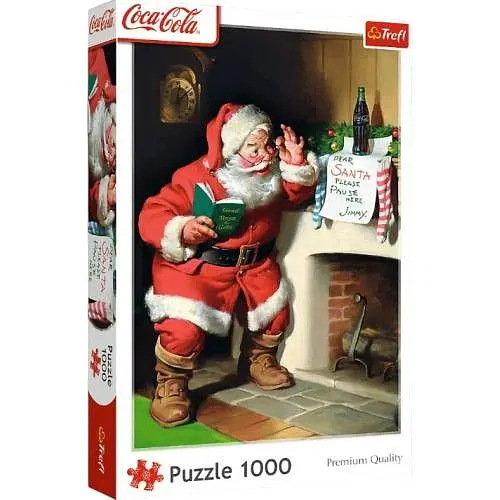 Пазл Trefl Санта Клаус у камина 1000 эл. (10922)