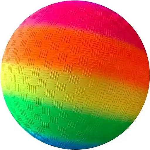 Радужный мяч для детской игровой площадки 8.5inch мягкий ПВХ