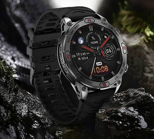 Чоловічий смарт-годинник Smart Watch KC86 з AMOLED дисплеєм підтримкою дзвінків і 2 змінними ремінцями в комплекті - фото 8