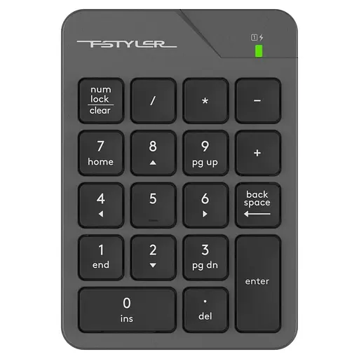 Клавиатура A4Tech Fstyler FGK21C Wireless Grey (FGK21C (Grey)) - фото 1