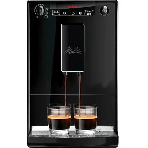 Кавомашина автоматична Melitta Solo Frosted Black (E950544) E950-544 - фото 1