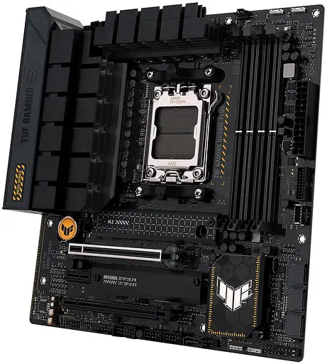 Материнская плата ASUS TUF GAMING B650M-PLUS (TUF GAMING B650M-PLUS) (Socket AM5, AMD B650, Micro-ATX) - фото 2