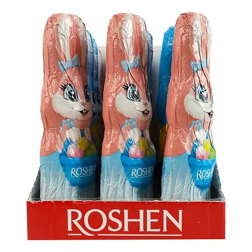 Фігурка шоколадна Roshen Кролик Весняний м/у 100 г - фото 6