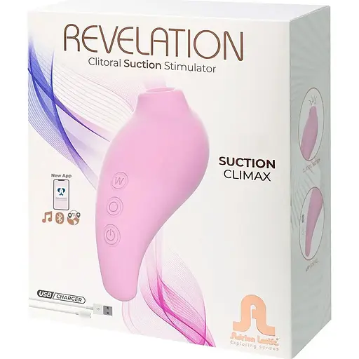 Вакуумний стимулятор Adrien Lastic Revelation Pink + App SO8533 (108464) - фото 8