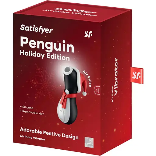 Вакуумный стимулятор Satisfyer Penguin Holiday Edition - фото 6