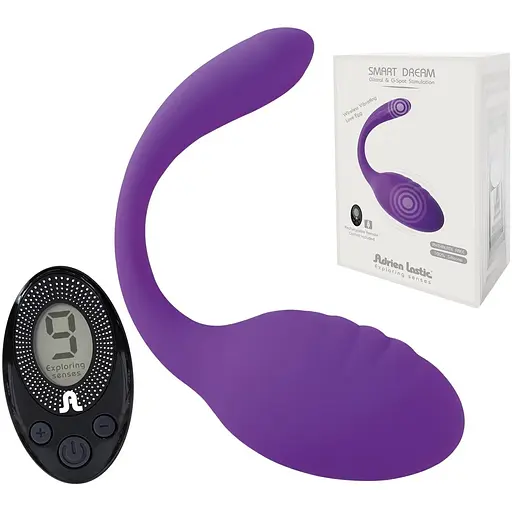 Виброяйцо Adrien Lastic Smart Dream II 10.6 см фиолетовый