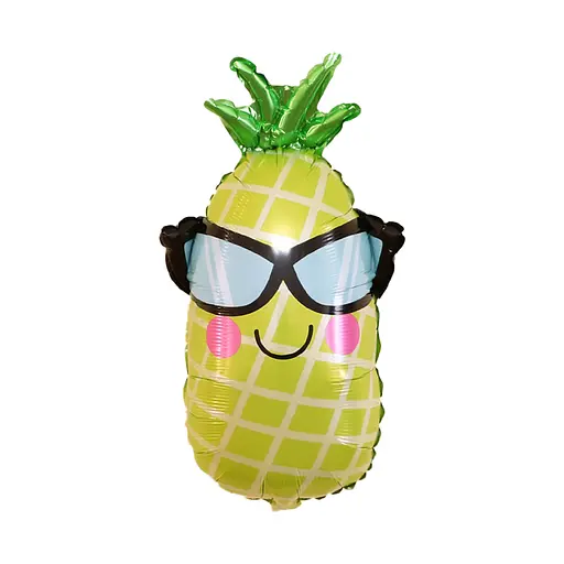 Шар воздушный фольгированный (45 см) Ананасовые бокалы