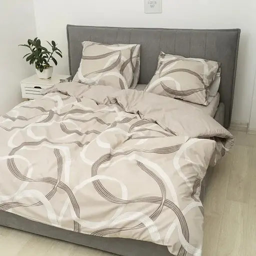 Комплект постільної білизни Viluta полуторний ранфорс 24327 100% бавовна - фото 2