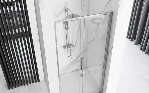 Душевые двери Rea Rapid Slide 120 хром REA-K5602 - фото 5