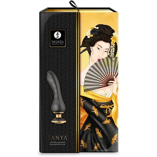 Вібратор для точки G Shunga Sanya Black - фото 7