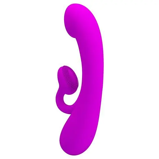 Вібратор-кролик Pretty Love Full Cover Silicone Sincere 17 см фіолетовий - фото 2
