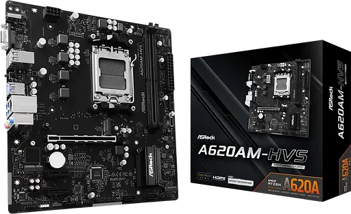 Материнская плата ASRock A620AM-HVS Socket AM5 - фото 1