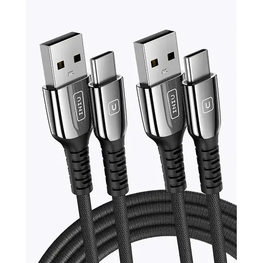 Кабель USB C із захистом від розривів INIU D7C (6,6 футів, 2 шт. в упаковці)
