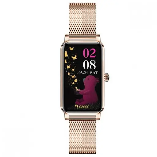 Женские умные смарт часы Smart Braclet (Gold) - фото 3