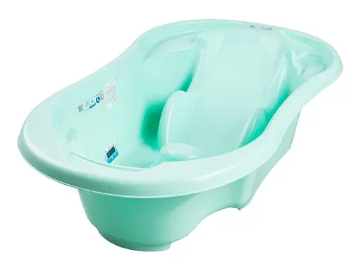 Ванна детская Tega Baby Anatomic Comfort 2в1 light green - фото 1