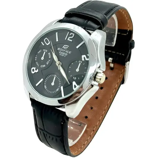 Наручные часы мужские Clockhouse Edifice 8159G Серебристые (IBW889SB)