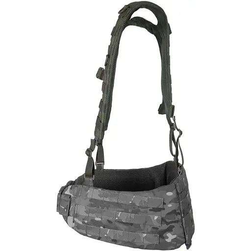 Лямки м'які для тактичних поясів РПС Kiborg з евакуаційною ручкою Khaki (1000-k3028) - фото 9