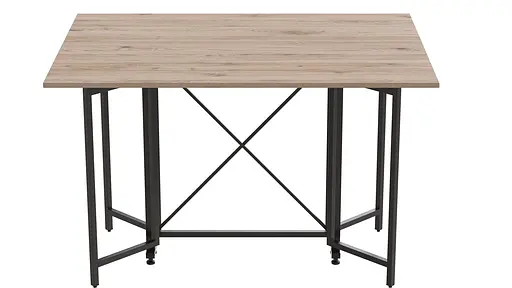 Стіл-книга трансформер Спайдер Ferrum-decor 750x1150x880 Чорний метал ДСП Дуб Сан-Марино 16 мм (FRD-105089) - фото 3