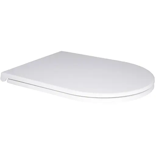 Сидения для унитаза Qtap (Robin, Scorpio) с микролифтом Slim Duroplast, Quick Release QT99HY2049W - фото 1