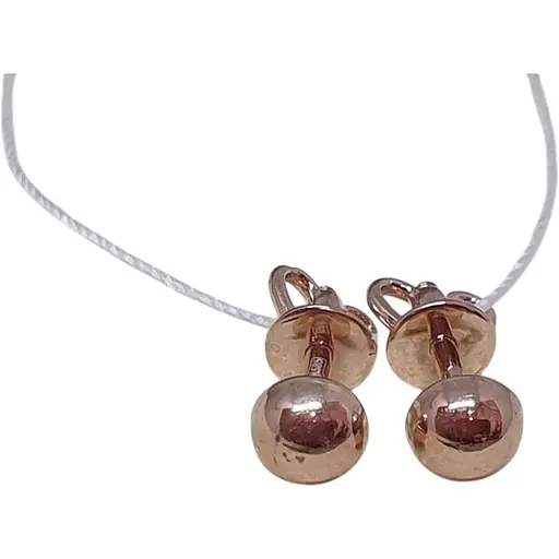 Золоті сережки-пуссети Favoritum. 210147_5