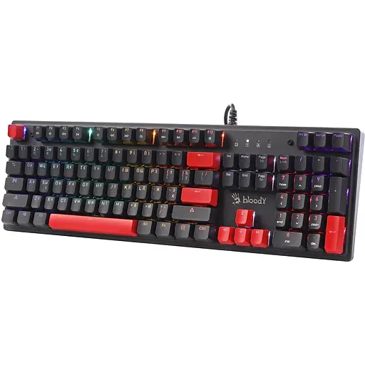 Клавиатура Bloody S525N Fire Black [144591] - фото 4