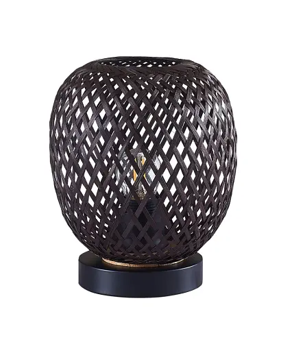 Настільна лампа Goldlux 329226 Zanzibar E27 1x20W IP20 Чорний - фото 1