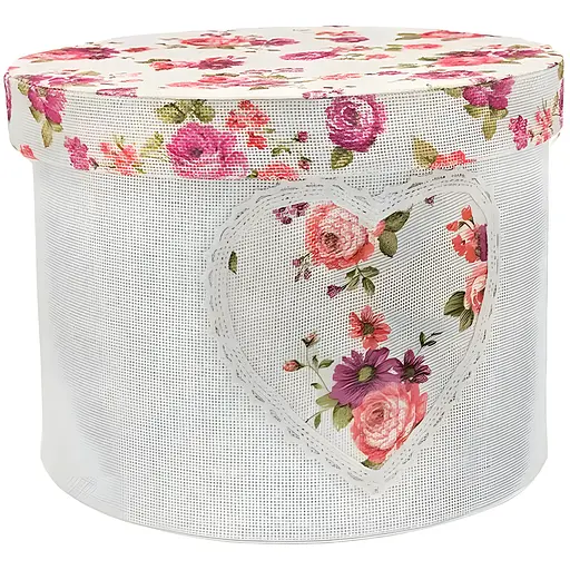 Короб для зберігання Handy Home Квіти 30х30х20 см різнокольорова (FB-22)