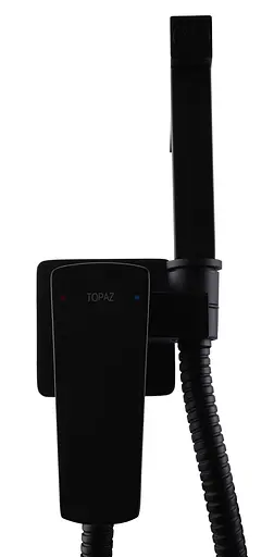 Набір гігієнічного душа прихованого монтажу Topaz LEXI TL 21106-H57-BL, Чорний матовий - фото 3