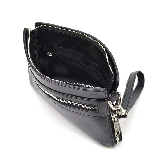 Чоловічий шкіряний клатч-барсетка TARWA 25х16.5х3.5 см sum0028519 - фото 7