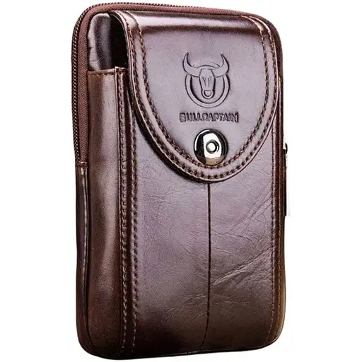 Шкіряна бананка Bull 10.5х16.5х3 см sum0025623 - фото 1