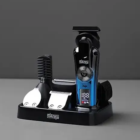 Машинка для стрижки та набір для догляду DSP Encore Pro GoldFX 91721 Блакитний - фото 3