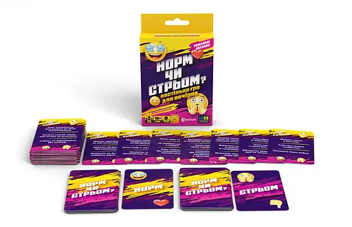 Норм чи Стрьом з Tik-Tok Rozum - Настільна гра (R128UA) - фото 3