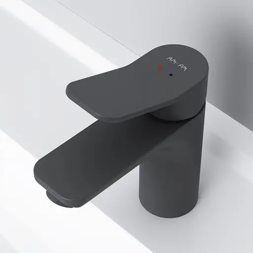 Змішувач для раковини AM.PM X-Joy чорний (F85A02122) - фото 5