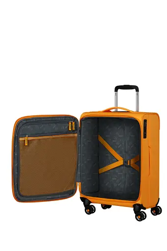 Чемодан American Tourister AEROSPIN RADIANT 55 см ORANGE 55x40x23(25) MH6*86001 - фото 2
