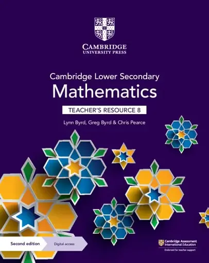 Cambridge Lower Secondary Mathematics 2nd Edition 8 Teacher's Resource with Digital Access
