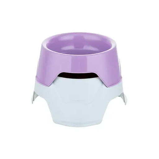 Миска для корма с регулируемой высотой Mimi 19x19x10/13h, сиреневый