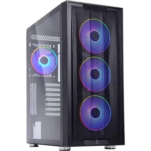 Корпус QUBE GALAXY Black (GALAXY_FCNU3) Без БП - фото 1