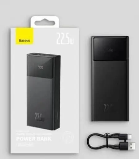 Павербанк Baseus Star-Lord Digital Display Fast Charge, 22.5 W, 30000  mAh Чорний - фото 5