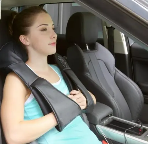 Массажер для шеи, плеч и спины А-785 Черный - фото 3